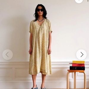 WRAY NYC Beatrice dress - Pistachio Zebra Swirl